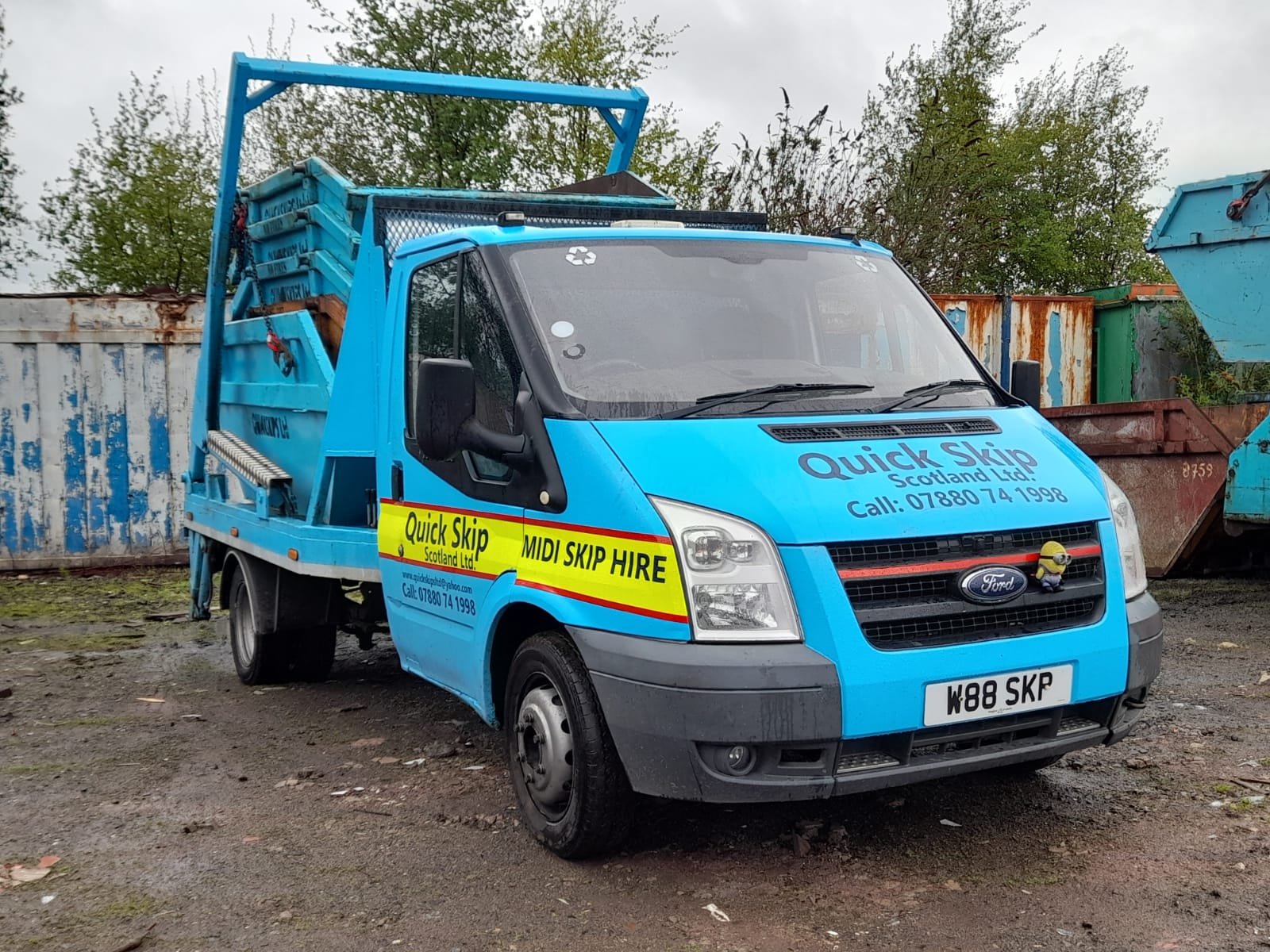 Quick Skips midi skip van