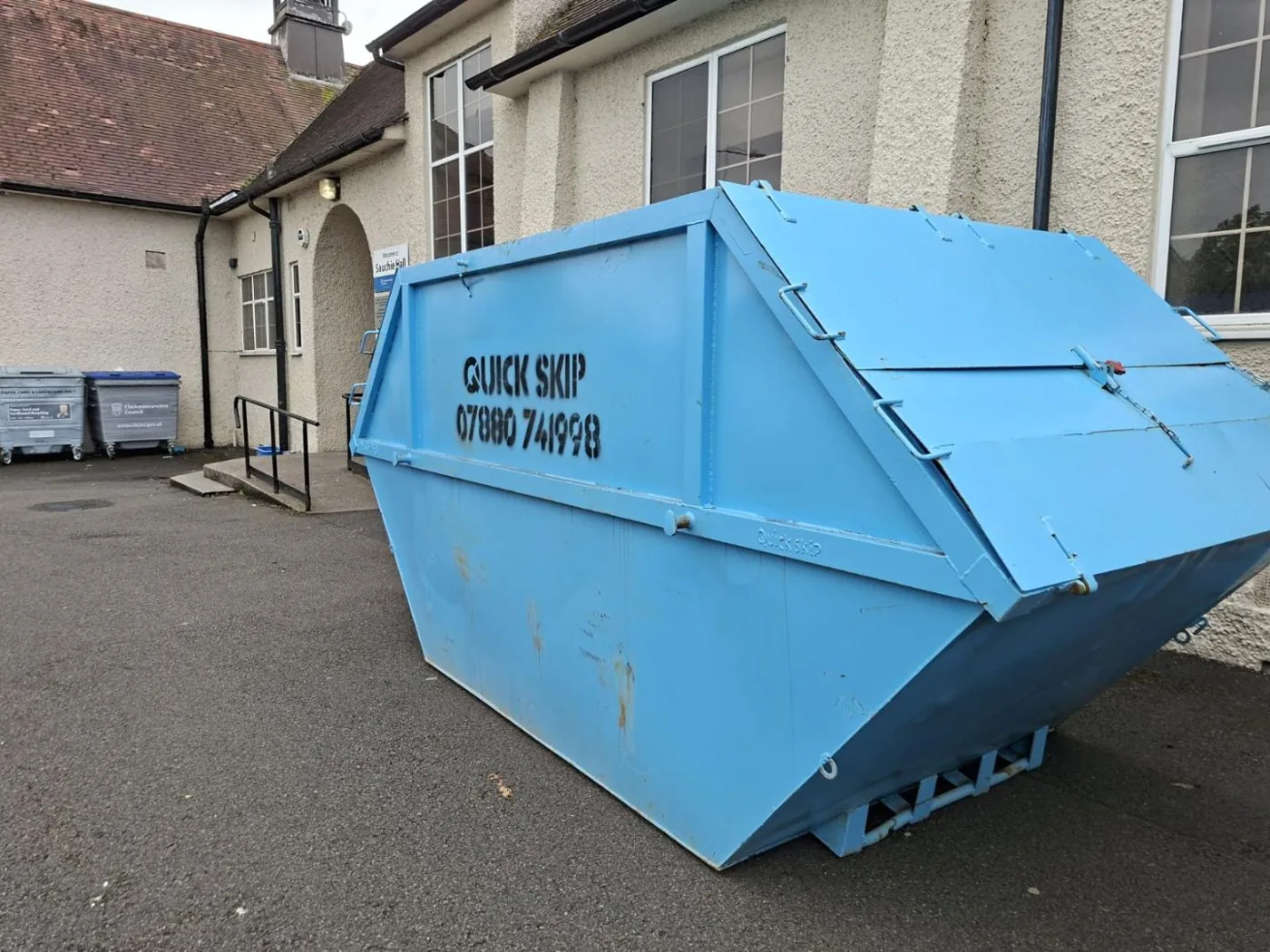 14 yard skip